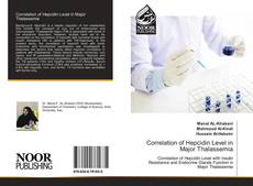 Bookcover of Correlation of Hepcidin Level in Major Thalassemia