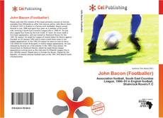 Portada del libro de John Bacon (Footballer)