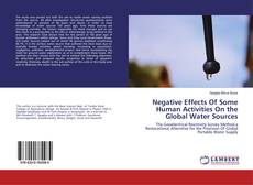 Copertina di Negative Effects Of Some Human Activities On the Global Water Sources