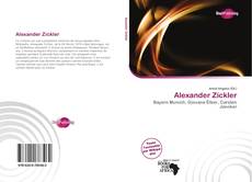 Portada del libro de Alexander Zickler