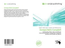 Borítókép a  Enrique Bátiz Campbell - hoz