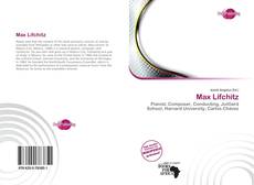 Bookcover of Max Lifchitz