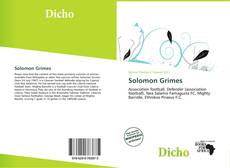 Capa do livro de Solomon Grimes 
