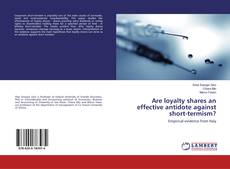 Copertina di Are loyalty shares an effective antidote against short-termism?