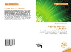 Agathe Backer-Grøndahl的封面