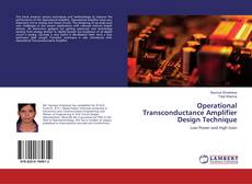 Copertina di Operational Transconductance Amplifier Design Technique