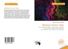 Buchcover von William Etchu Tabi