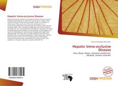 Couverture de Hepatic Veno-occlusive Disease