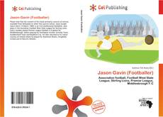 Portada del libro de Jason Gavin (Footballer)