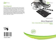 Capa do livro de Alice Regnault 
