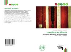 Capa do livro de Isovaleric Acidemia 