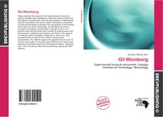 Gil Weinberg kitap kapağı