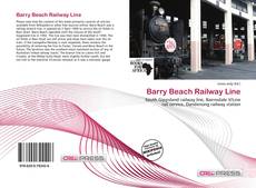 Capa do livro de Barry Beach Railway Line 