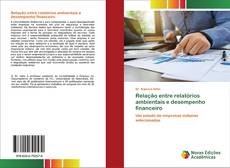 Buchcover von Relação entre relatórios ambientais e desempenho financeiro