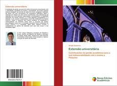 Portada del libro de Extensão universitária