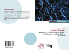 Portada del libro de Leigh's Disease