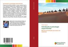 Buchcover von Introdução à psicologia experimental