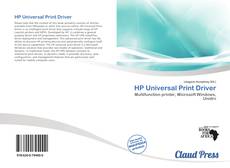 Portada del libro de HP Universal Print Driver