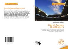 Buchcover von David Greene (Footballer)