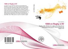 1888 en Rugby à XV kitap kapağı