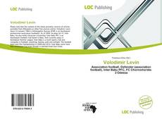 Bookcover of Volodimir Levin