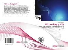 1921 en Rugby à XV kitap kapağı