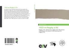 Обложка 1922 en Rugby à XV