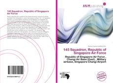 Capa do livro de 145 Squadron, Republic of Singapore Air Force 