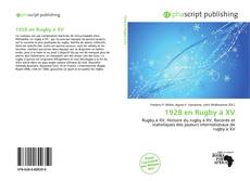 Borítókép a  1928 en Rugby à XV - hoz