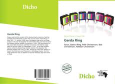Capa do livro de Gerda Ring 