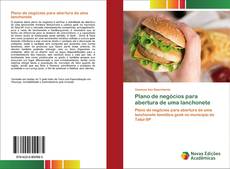 Couverture de Plano de negócios para abertura de uma lanchonete