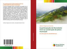 Copertina di A participação da Sociedade Civil na construção do plano municipal