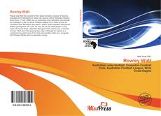Copertina di Rowley Watt