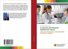 Portada del libro de O USO DE APP WEB NO ENSINO DE FÍSICA