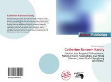 Portada del libro de Catherine Ransom Karoly