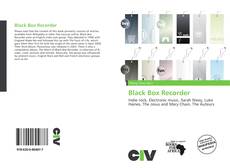Обложка Black Box Recorder