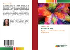 Couverture de Ensino de arte