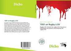 Capa do livro de 1991 en Rugby à XV 