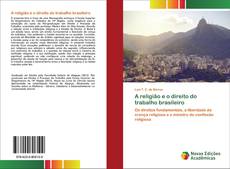 Buchcover von A religião e o direito do trabalho brasileiro