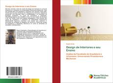 Buchcover von Design de Interiores e seu Ensino