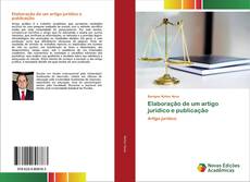 Copertina di Elaboração de um artigo jurídico e publicação
