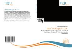 Buchcover von 2008 en Rugby à XV