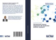 Capa do livro de Uproszczona chemia organiczna dla studentów studiów wyższych 