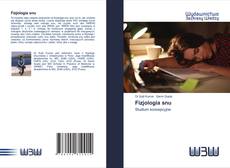 Bookcover of Fizjologia snu