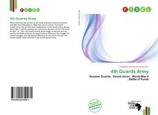 Capa do livro de 4th Guards Army 