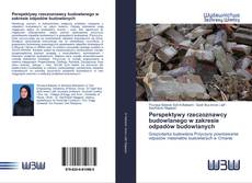 Bookcover of Perspektywy rzeczoznawcy budowlanego w zakresie odpadów budowlanych