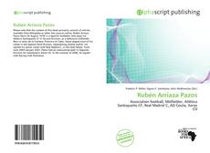 Rubén Arriaza Pazos kitap kapağı