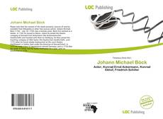 Bookcover of Johann Michael Böck