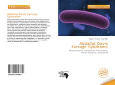 Abdallat Davis Farrage Syndrome的封面