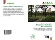 Capa do livro de Nikephoros Kallistos Xanthopoulos 